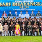 Hari Bhayangkara ke-80, Polres Barsel Gelar Upacara Khidmat