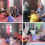 Dampak Kabut Asap, Dinas Sosial Dan BPBD Barito Selatan Kunjungi Serta Berikan Bantuan Korban
