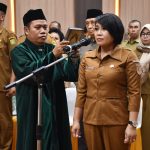 Dr. Ita Minarni Resmi Dilantik Menjadi Sekretaris Daerah Barito Selatan